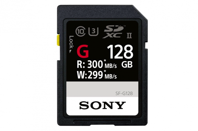photo of Sony's new SF-G Series features the 'world's fastest' SD cards image