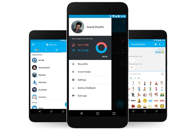 Microsoft unveils Skype Lite, an Android app for India ...