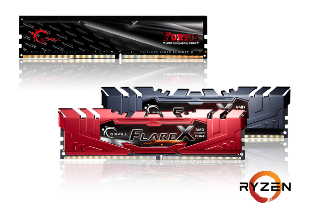 G.SKILL Flare X and FORTIS DDR4 kits for Ryzen AM4 gaming PCs BetaNews