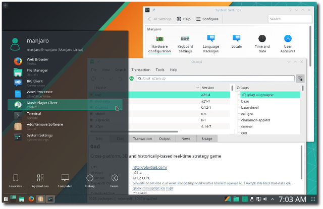 Не меняется курсор мыши linux manjaro