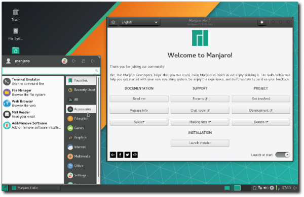 Manjaro_Linux_17_XFCE