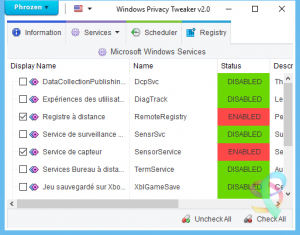 Windows privacy tweaker как пользоваться