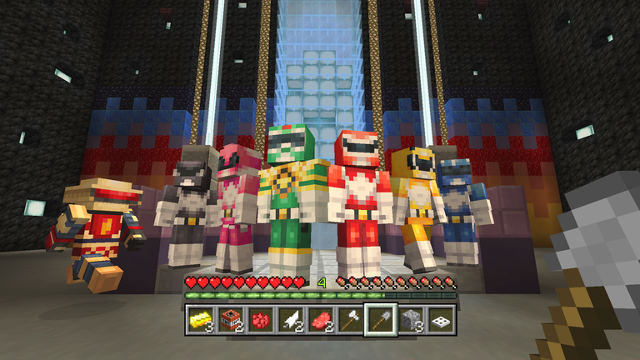 Microsoft Brings Mighty Morphin Power Rangers To Minecraft On Windows 10 Pocket And Console Betanews - power rangers roblox