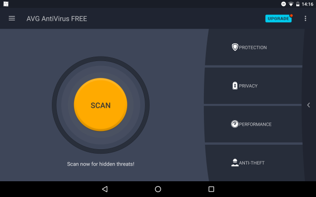 does avg antivirus work on android