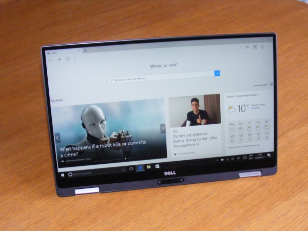 XPS 13 2-in-1 stand mode