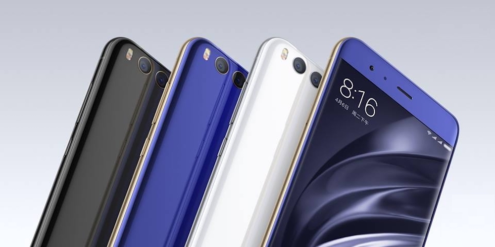 Xiaomi Mi 6 colors