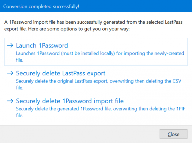 LastPassTo1Password