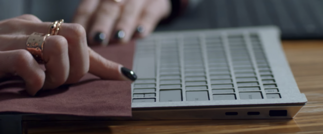 Microsoft Surface Laptop USB Type C prototype