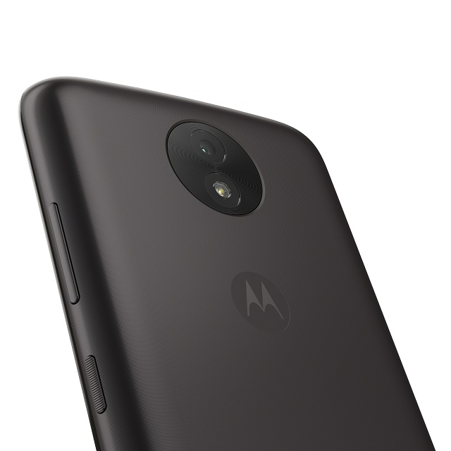 Moto C Plus_Starry Black_Back Detail