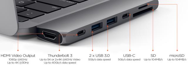 thunderbolt adapters for macbook pro