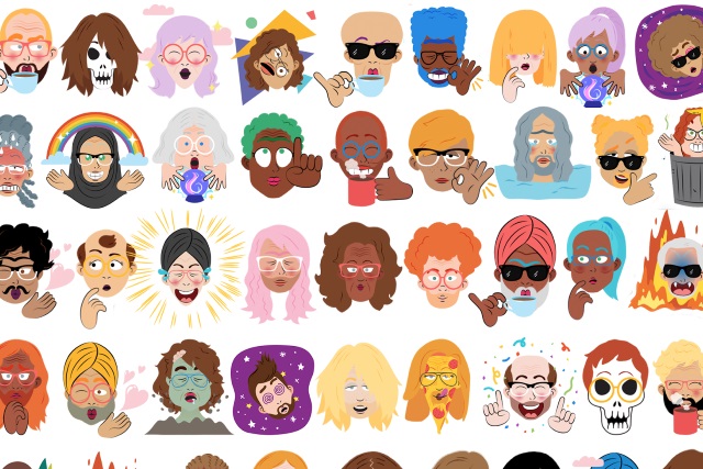 google-allo-selfie-stickers