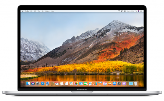Apple MacBook Pro macOS High Sierra
