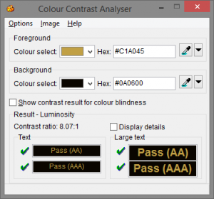 ColourContrastAnalyser