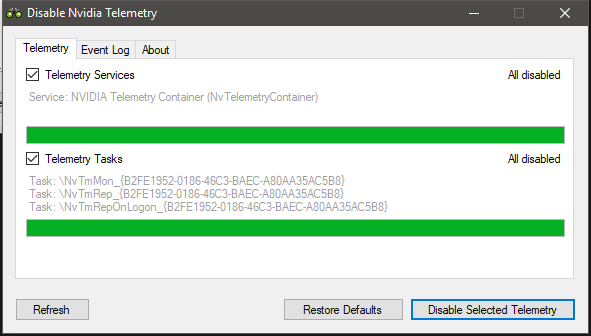 DisableNvidiaTelemetry
