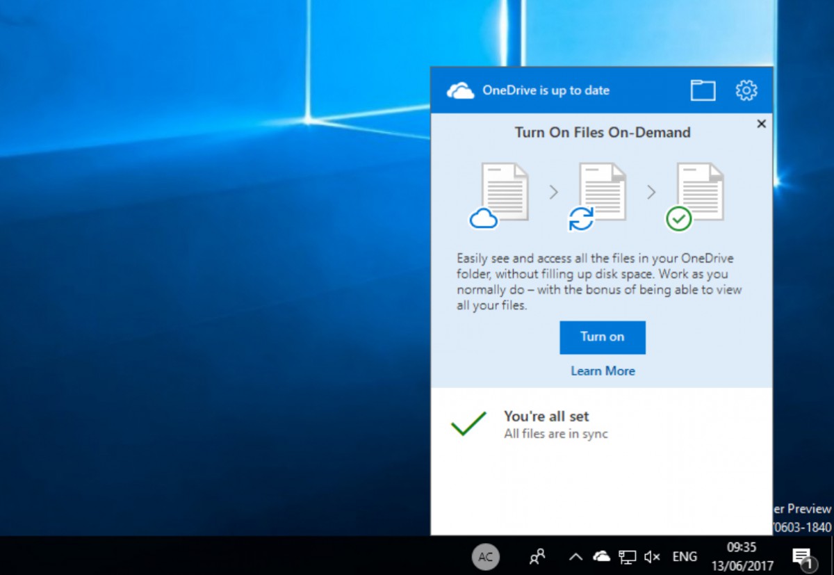 Windows Insiders Can Now Try Out Onedrives Files On Demand Feature