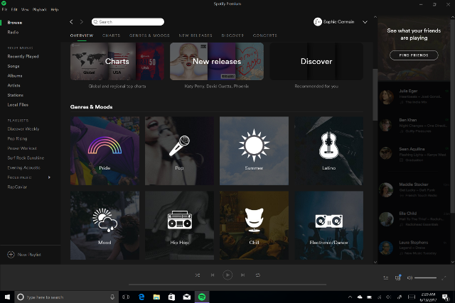 SpotifyWin10S