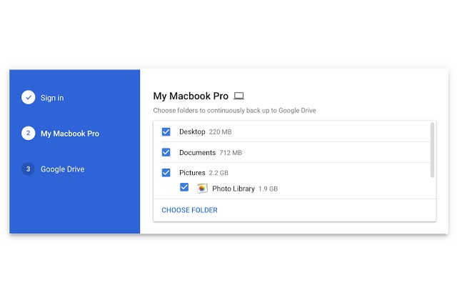 old google photos backup