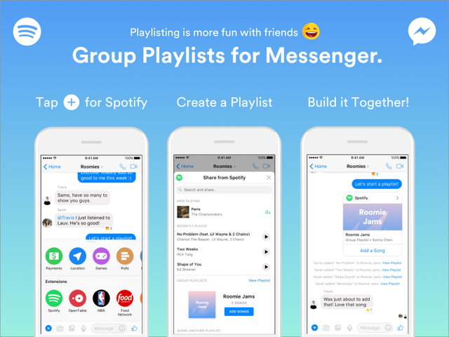 groupplaylist-withmessenger