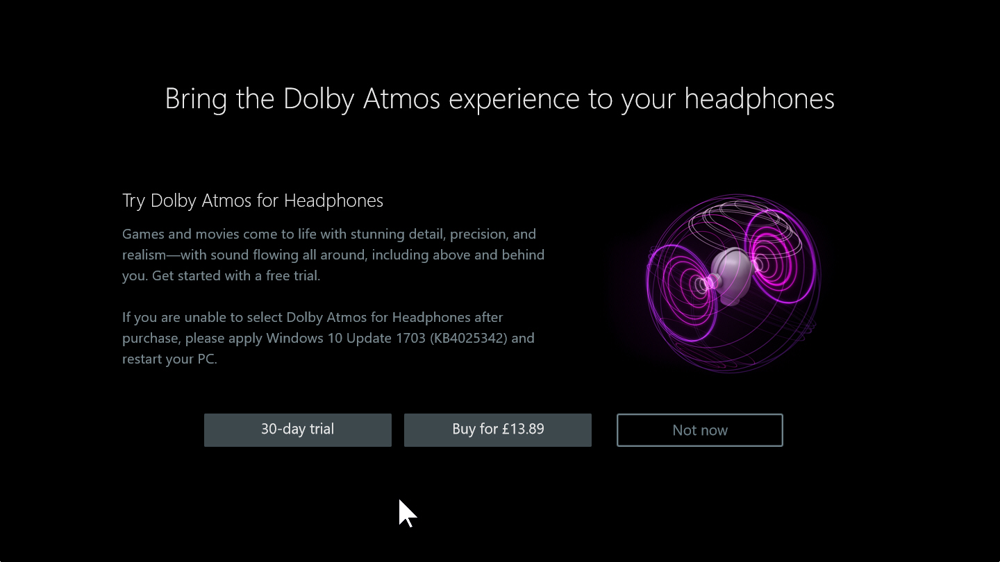 dolby atmos download for pc