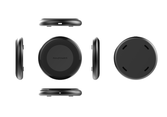 RAVPower Wireless Charging Pad - Different Angles