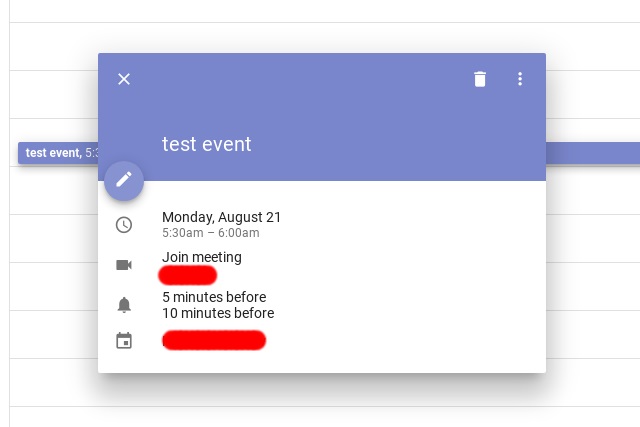 Google is testing Material Design in Google Calendar for the desktop