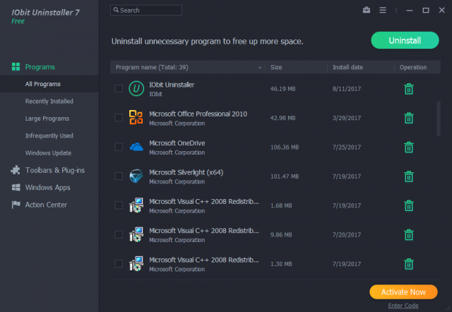 iobit uninstaller 7 pro key