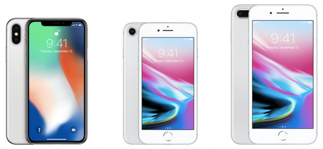 Apple iPhone X vs iPhone 8 vs iPhone 8 Plus
