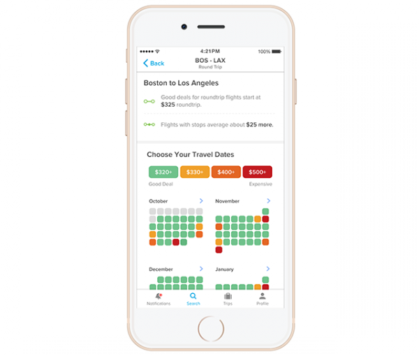 Stuck for where to visit next? The Hopper app will help!