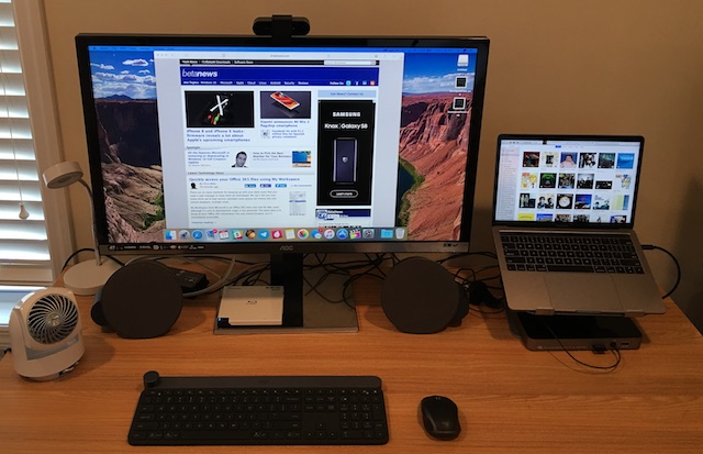 mac move desktop to different monitor