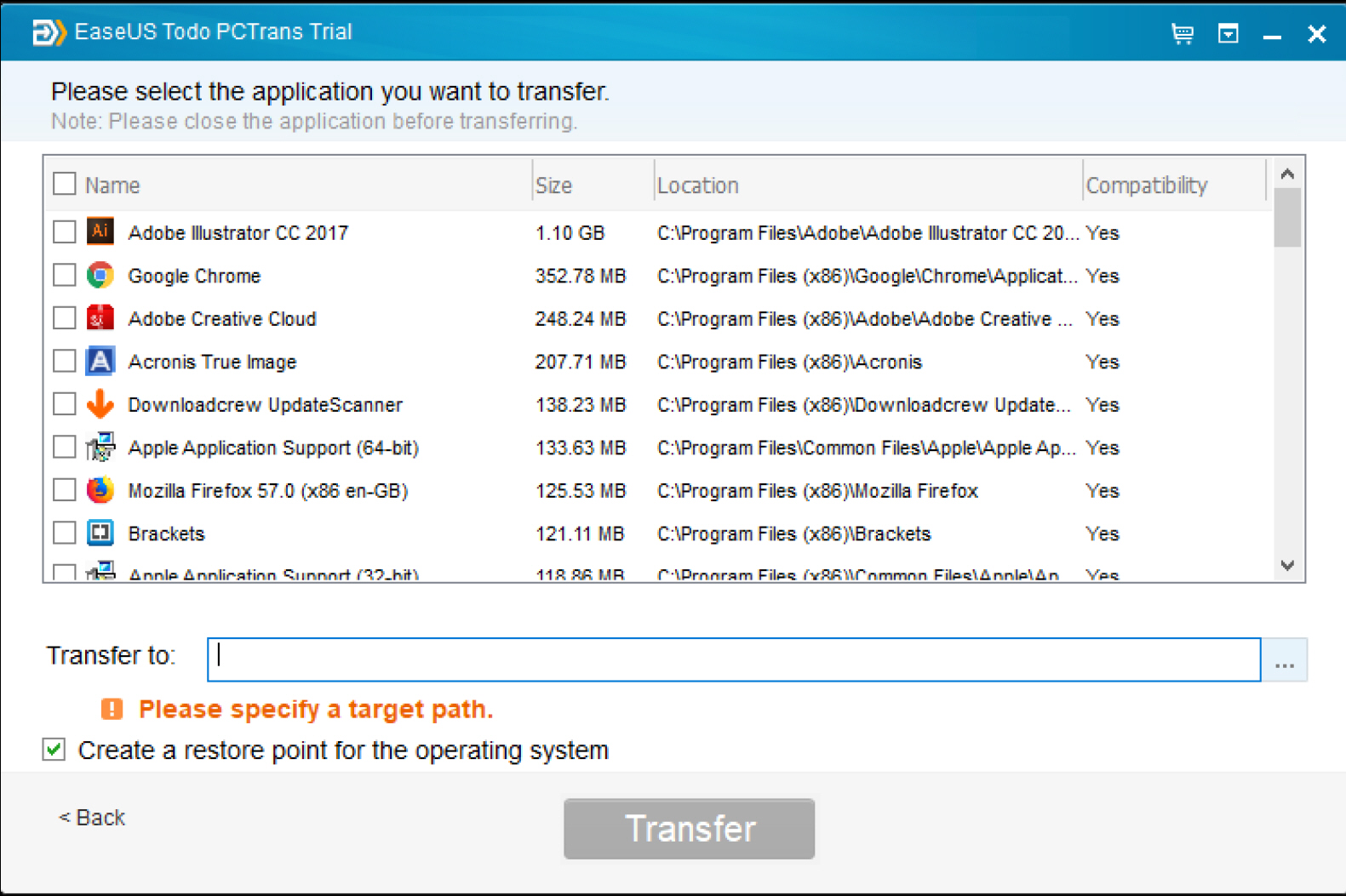 Transfer Your Data And Installed Applications With Easeus Todo Pc Trans Betanews