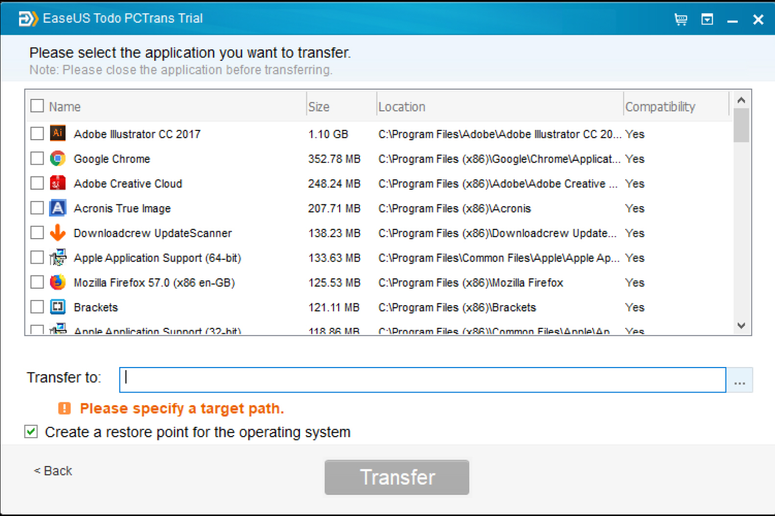 easeus todo pctrans pro 9.8