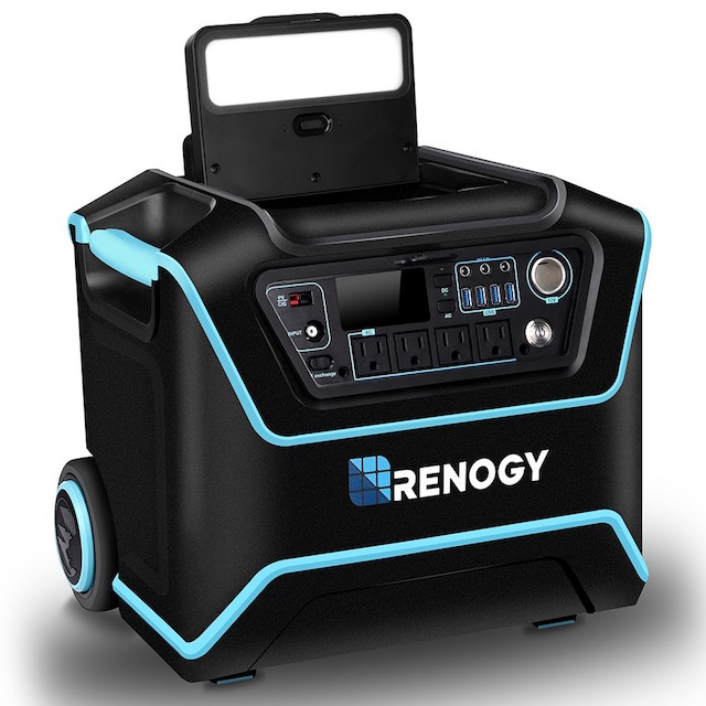 Renogy Lycan Powerbox can provide electricity during a storm such as