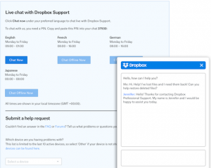 dropbox customer service dropbox customer service