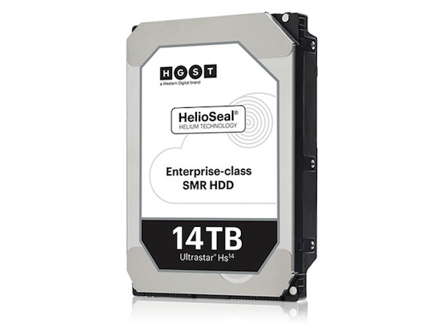 Western Digital announces HGST-branded Ultrastar Hs14 14TB