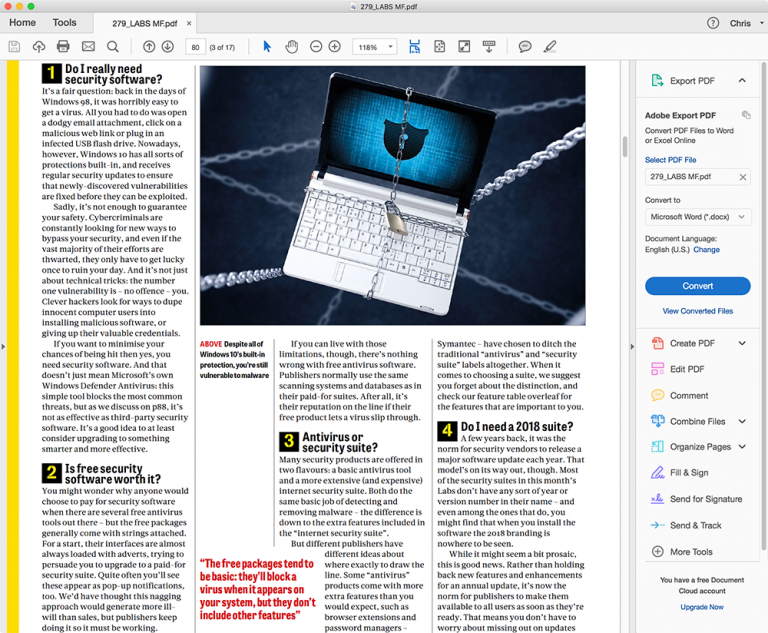 Acrobat for mac free