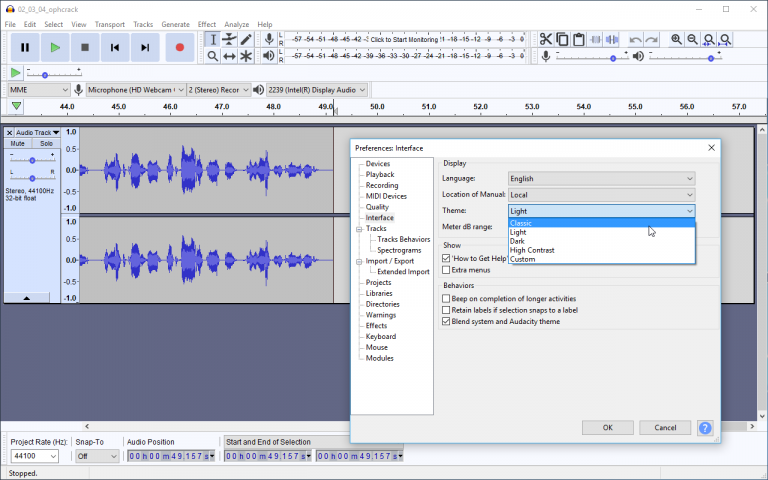 vst in audacity