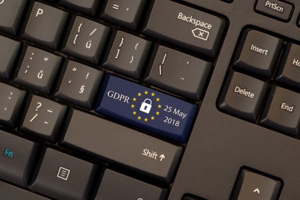 Keyboard with GDPR date