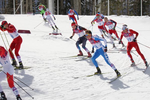 Olympic skiing