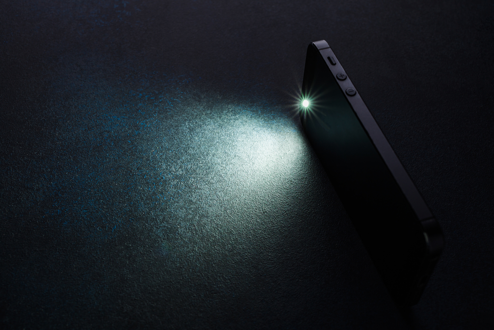 Smartphone flashlight