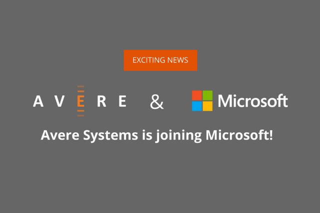 Avere Systems and Microsoft