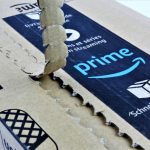 Ripping open an Amazon Prime box