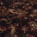 Strava fitness app heatmap