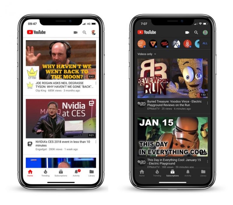 Youtube For Ios Has A Secret New Dark Mode Here S How To Enable It Betanews