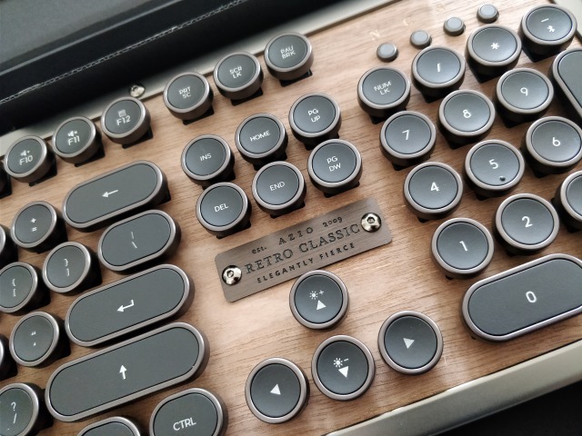 mechanical steampunk keyboard