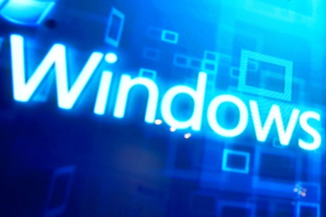 Blurred Windows logo