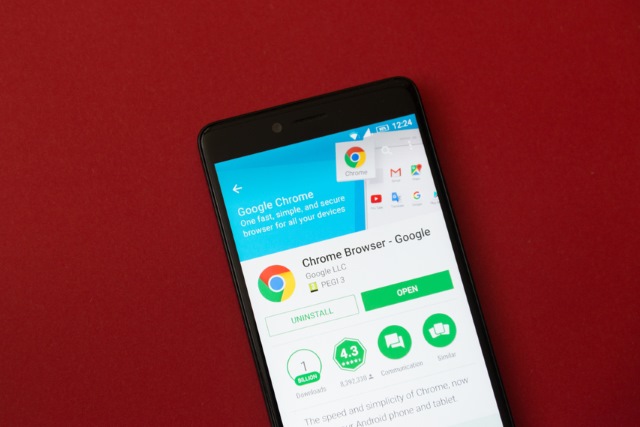 Chrome in Google Play