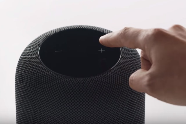 Apple HomePod touch controls