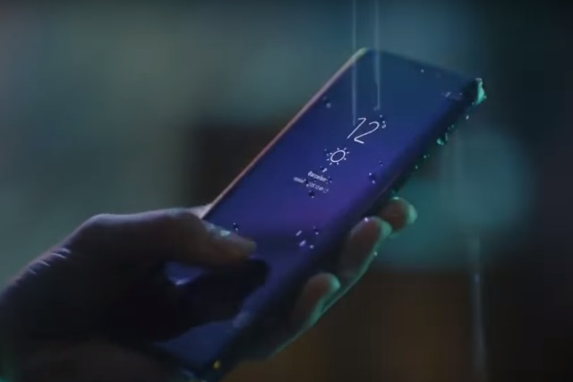 photo of Samsung Galaxy S9 and S9+ launch video appears online image