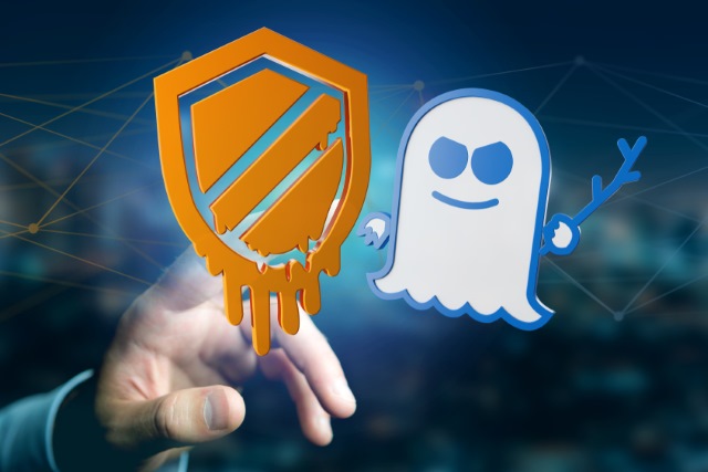 Spectre and Meltdown 3D renders