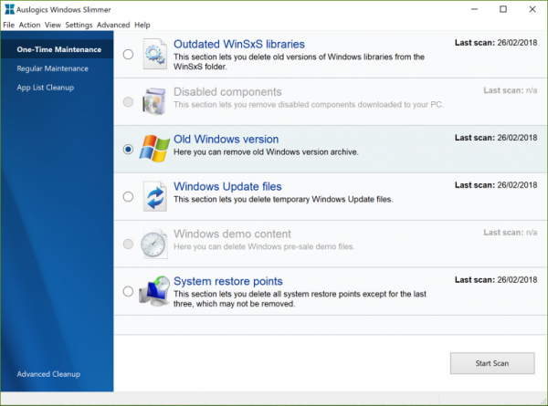 Auslogics Windows Slimmer Pro 4.0.0.3 free downloads
